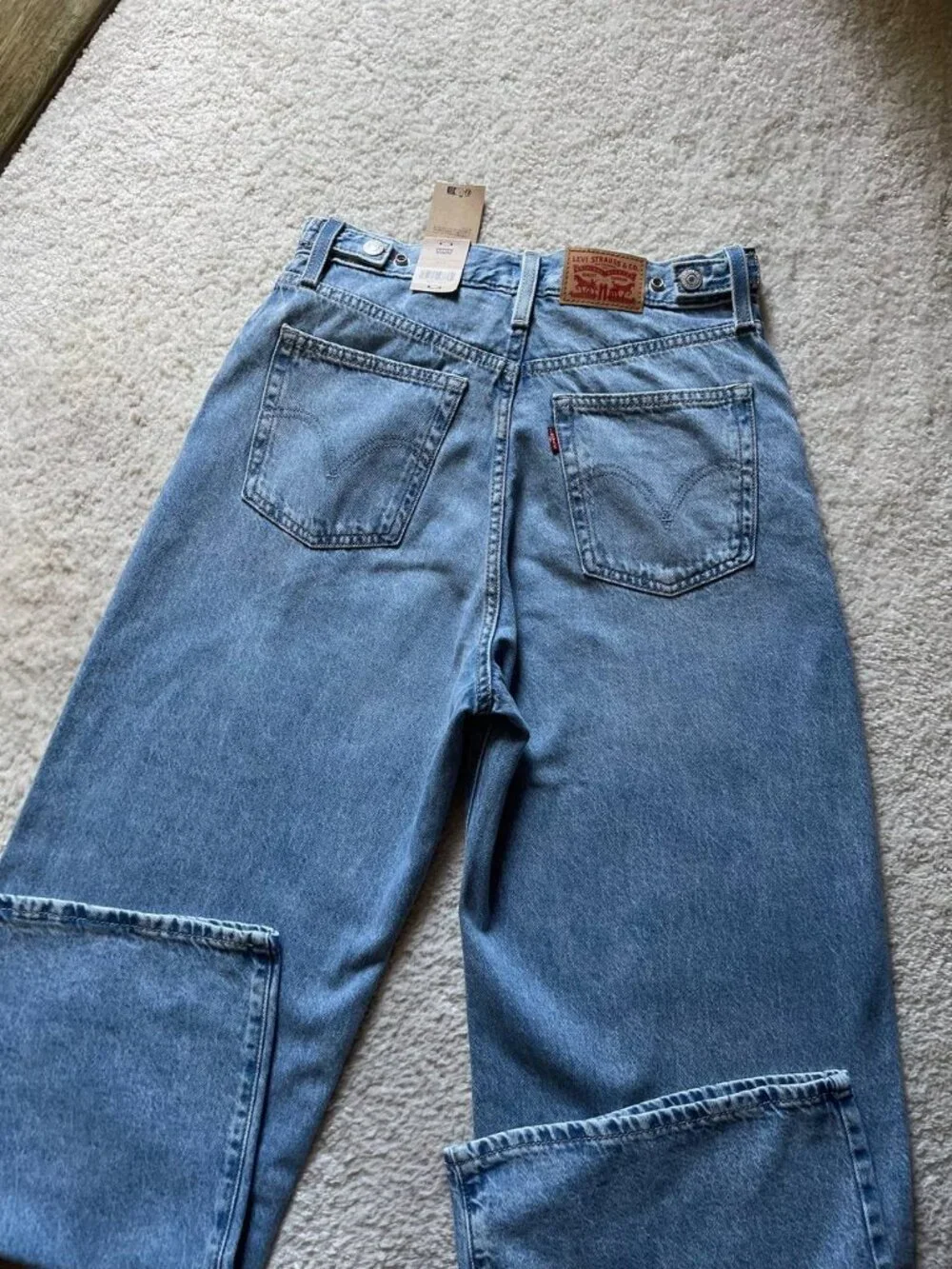 NWT Levi's Cinch Baggy High Rise Women's Jeans Size 28/31 - Picture 7 of 13